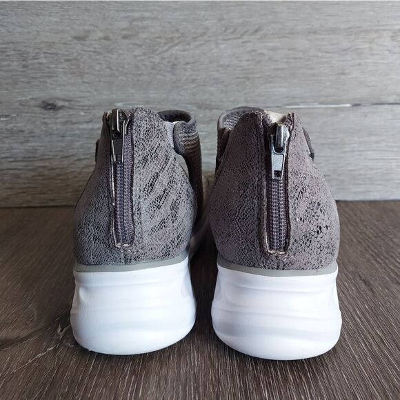 JBU by Jambu Margot Memory Foam Sandal Light Gray Snake Size 6.5 - Picture 5 of 10